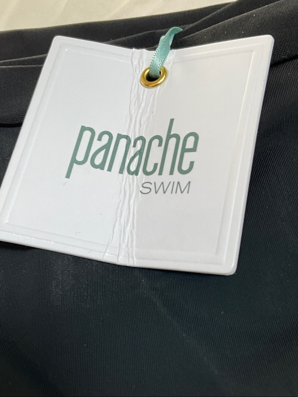 Panache Black Swimwear skort